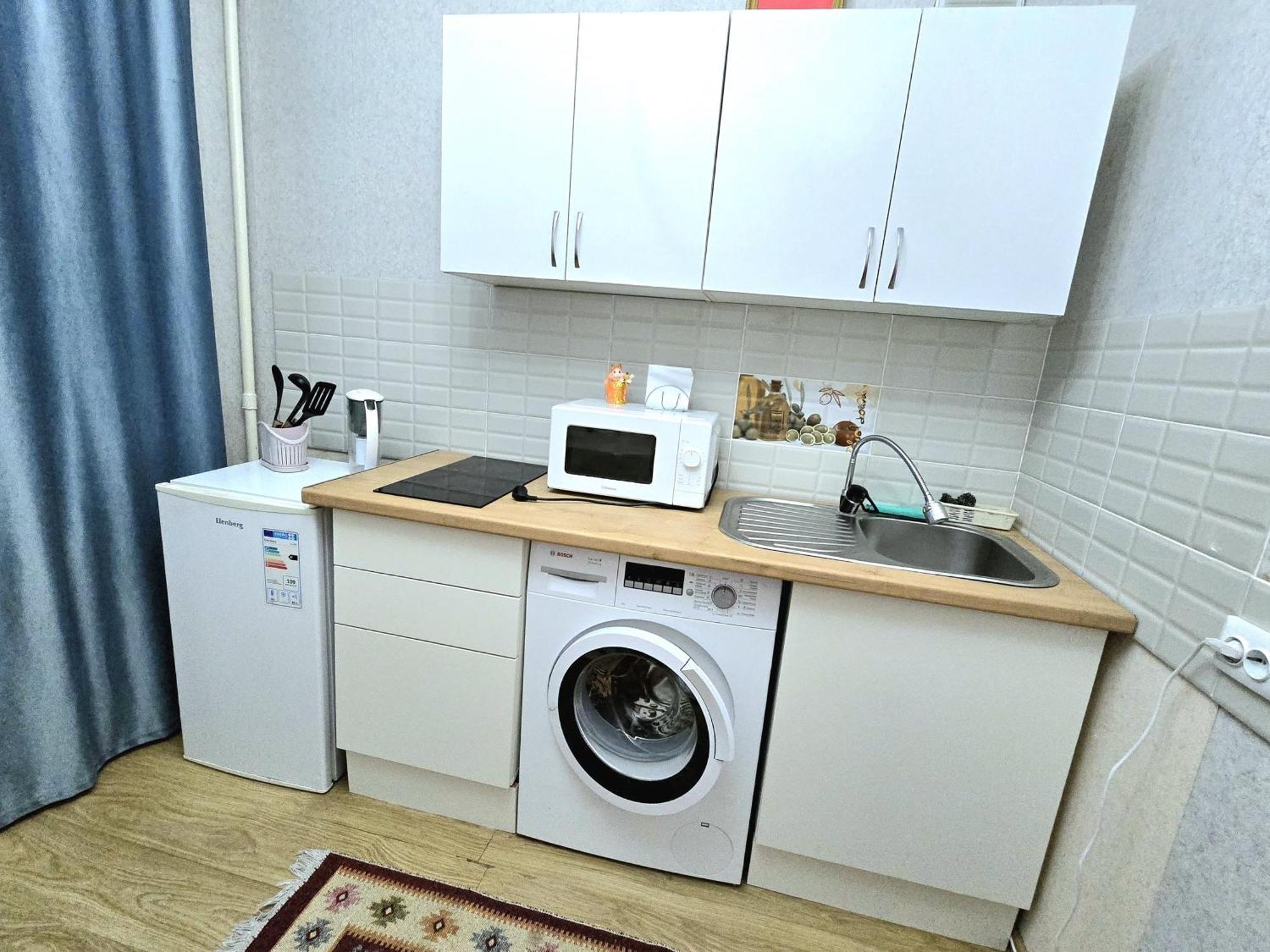 Ferienwohnung Двухкомнатная "Аэропорт Астана" Exterior foto